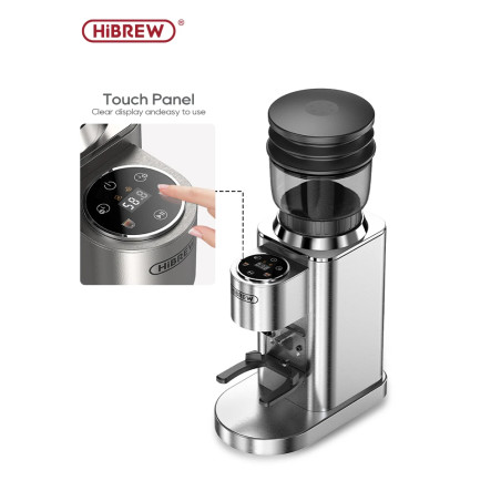 HIBREW Burr Mill Grinder: מושלם אספרסו & Brew 48-Gear Precision